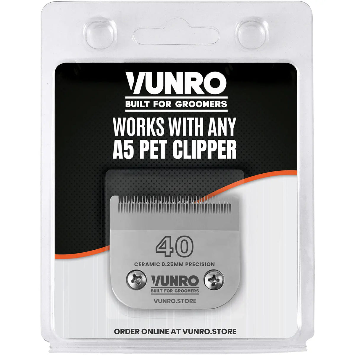 #40 Ceramic Dog Clipper Blade (0.25 mm) by VUNRO